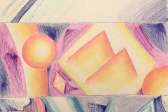 SAMPLERS OF LINES, DOTS, SHAPES CREATING PATTERNS AND TEXTURES WITH VARIETY OF MEDIA.