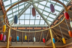 image of colored light fixtures.
