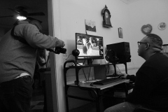 editing a dog.