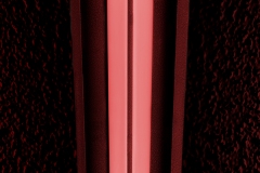 image of pink fluorescent tube lighting.