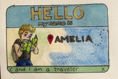 Amelia is a traveler