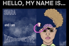 Siara is introverted.