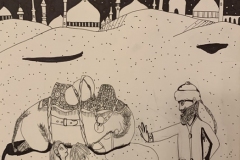 A Tale of Time is a start of a children’s storybook of tow young children exploring the world of Arabian nights.