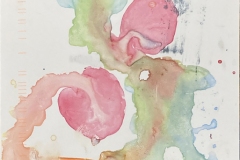 A morphous organic color-filled form reminiscent of spilled water.