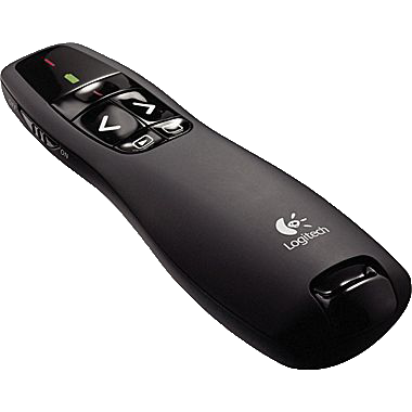 Image of a Wireless Presenter remote.